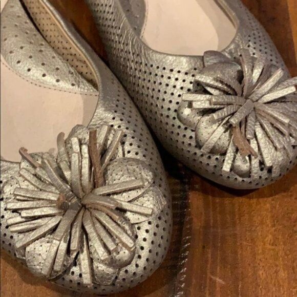 Hush puppies flower ballerina flats loafers shoes - Picture 2 of 7